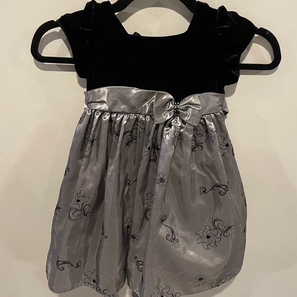 Jayne Copland Formal Dress Velvet and Satin Sweet Flower Girl Size 2T - Picture 9 of 9